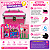 Kit Maquiagem Infantil Barbie Estilo e Brilho Impala com Maleta Pink e Pincéis - Imagem 7