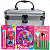 Kit Maquiagem Infantil Barbie CJT.1 Impala com Maleta Branca e Pincéis - Imagem 1