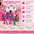 Kit Maquiagem Infantil Barbie CJT.1 Impala com Maleta Branca e Pincéis - Imagem 4