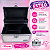 Kit Maquiagem Infantil Barbie CJT.3 Impala com Maleta Branca e Pincéis - Imagem 3