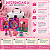 Kit Maquiagem Infantil Barbie CJT.3 Impala com Maleta Branca e Pincéis - Imagem 4