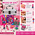 Kit Maquiagem Infantil Barbie CJT.3 Impala com Maleta Branca e Pincéis - Imagem 6