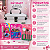 Kit Maquiagem Infantil Barbie Estilo e Brilho Impala com Maleta Branco e Pincéis - Imagem 7