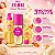 Kit Ricca Flor Rosa Branca: Body Splash 150ml, Loção Hidratante 250ml e Creme Para Mãos 50g - Imagem 5