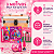 Kit Maquiagem Infantil Barbie CJT.1 Impala com Maleta Salmão e Pincéis - Imagem 5