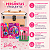 Kit Maquiagem Infantil Barbie CJT.1 Impala com Maleta Salmão e Pincéis - Imagem 7