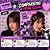 Tic Tac Para Cabelo Kuromi By Klass Vough Com 2 Unidades Km08b - Imagem 5