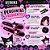 Tic Tac Para Cabelo Kuromi By Klass Vough Com 2 Unidades Km08a - Imagem 8