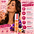 Colônia Ruby Kisses Feeling Energetic Eau De Toilette Cabelo e Corpo Iris & Vanilla 30ml - Imagem 2