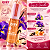 Colônia Ruby Kisses Feeling Energetic Eau De Toilette Cabelo e Corpo Iris & Vanilla 30ml - Imagem 3