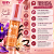 Colônia Ruby Kisses Feeling Energetic Eau De Toilette Cabelo e Corpo Iris & Vanilla 30ml - Imagem 7