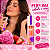Colônia Ruby Kisses Feeling Euphoric Eau De Toilette Cabelo e Corpo Strawberry & Peony 30ml - Imagem 2