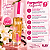 Colônia Ruby Kisses Feeling Wild Eau De Toilette Cabelo e Corpo Jasmine & Vanilla 30ml - Imagem 7