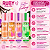 Kit Colônia Ruby Kisses Feeling: Euphoric, Free, Wild e Energetic 30ml - Imagem 7