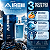 Desodorante Colônia Masculina Jequiti Aire Azure Intense 25ml - Imagem 5