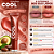 Hidratante Labial Ruby Rose Cool Lips Lip Balm Ll20 Hb-l6531-2 - Imagem 4