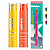 Kit Gel Dental Kess Whitelicious:Banana Ice e Pêssego Ice 60g + Escova Dental Kess Pro Cores Variadas 2087 - Imagem 1