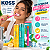 Kit Gel Dental Kess Whitelicious:Banana Ice e Classic Mint 60g + Escova Dental Kess Pro Cores Variadas 2087 - Imagem 2