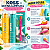 Kit Gel Dental Kess Whitelicious:Banana Ice e Classic Mint 60g + Escova Dental Kess Pro Cores Variadas 2087 - Imagem 5