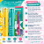 Kit Gel Dental Kess Whitelicious:Banana Ice e Classic Mint 60g + Escova Dental Kess Pro Cores Variadas 2087 - Imagem 6