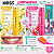 Kit Gel Dental Kess Whitelicious:Banana Ice e Melancia Ice 60g+Escova Dental Kess Pro Cores Variadas 2087 - Imagem 3
