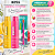 Kit Gel Dental Kess Whitelicious:Banana Ice e Melancia Ice 60g+Escova Dental Kess Pro Cores Variadas 2087 - Imagem 6