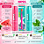 Kit Gel Dental Kess Whitelicious:Melancia Ice e Classic Mint 60g + Escova Dental Kess Pro Cores Variadas 2087 - Imagem 3