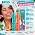 Kit Gel Dental Kess Whitelicious:Pêssego Ice e Classic Mint 60g + Escova Dental Kess Pro Cores Variadas 2087 - Imagem 2