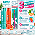 Kit Gel Dental Kess Whitelicious:Pêssego Ice e Classic Mint 60g + Escova Dental Kess Pro Cores Variadas 2087 - Imagem 4
