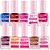 Kit Esmalte Impala Boca Rosa 10 Cores Efeito Gel 11ml - Imagem 1