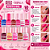 Kit Esmalte Impala Boca Rosa 10 Cores Efeito Gel + Top Coat 11ml - Imagem 8