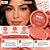 Blush Cremoso Ruby Rose Pop Trend Pt40 Hb-m17-4 - Imagem 4