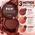 Blush Cremoso Ruby Rose Pop Trend Pt60 Hb-m17-6 - Imagem 5