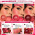 Kit Blush Cremoso Ruby Rose Pop Trend Com 6 Cores 7g - Imagem 4