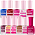 Kit Esmalte Impala Boca Rosa Efeito Gel: Com 10 Cores e Base Br 11ml - Imagem 1