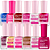 Kit Esmalte Impala Boca Rosa Efeito Gel Completo 11ml - Imagem 1