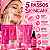 Kit Dermachem Rosa Mosqueta:Sabonete Facial, Gel Esfoliante, Argila Rosa, Gel Facial e Sérum Facial - Imagem 2
