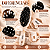 Escova Oval Proart Marble Branca Cerdas Mistas Em08b - Imagem 3