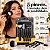 Kit Macrilan: 5 Pincéis Para Maquiagem Preto Kp5-18 - Imagem 2