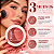 Blush Compacto Ruby Rose Classic Blush On Me Nude Shyness Hb-m11-3 5g - Imagem 4