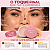 Pó Solto Facial Ruby Rose Powder Pro Ps40 Hb-m400-4 10g - Imagem 3