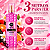 Body Splash Salon Line Xêrosa Doce Blush Frutal Floral 175ml - Imagem 4
