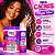 Kit Salon Line Efeito Mega Hair: Creme Para Pentear 1kg e Mousse Volume 240ml - Imagem 2