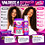 Kit Salon Line Efeito Mega Hair: Creme Para Pentear 1kg e Mousse Volume 240ml - Imagem 3