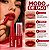 Batom Ruby Rose Charm Lips Cl02 Hb-l6001-2 - Imagem 6