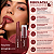 Batom Ruby Rose Charm Lips Cl03 Hb-l6001-3 - Imagem 6