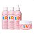 Kit Acquaflora Kids Lisos: Shampoo, Condicionador, Leave-in 200ml e Tratamento Condicionante 200g - Imagem 1