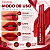 Batom Ruby Rose Charm Lips Cl24 Hb-l6001-24 - Imagem 5