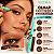 Lapiseira Para Olhos Vizzela Fix Longa Duração Cor Marrom - Imagem 2