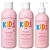 Kit Acquaflora Kids Lisos: Shampoo, Condicionador e Leave-In 200ml - Imagem 1